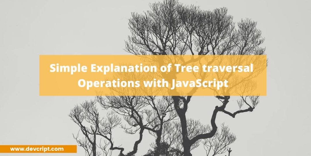 Simple Explanation of Tree traversal Operations with JavaScript